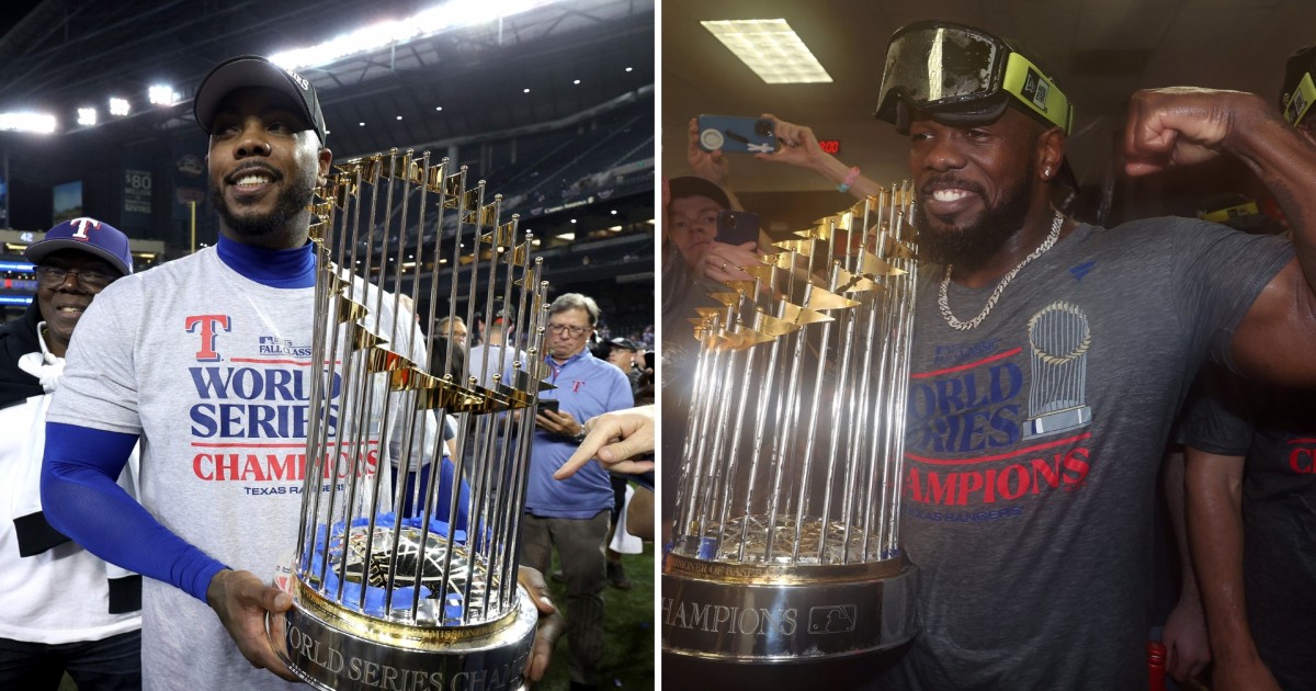 Cubanos Se Consagran Como Campeones De La Serie Mundial Con Los Rangers